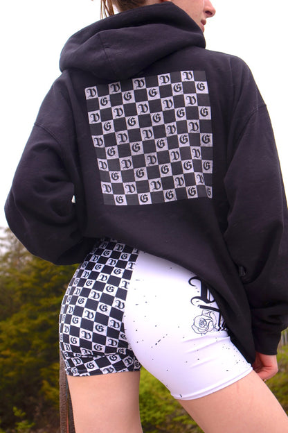 "Damnaged Checkers" Hoodie